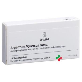 Weleda Argentum/Quercus comp. Vaginal Glob 10 pcs